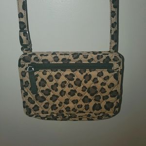 Vera Bradley Leopard Crossbody Purse